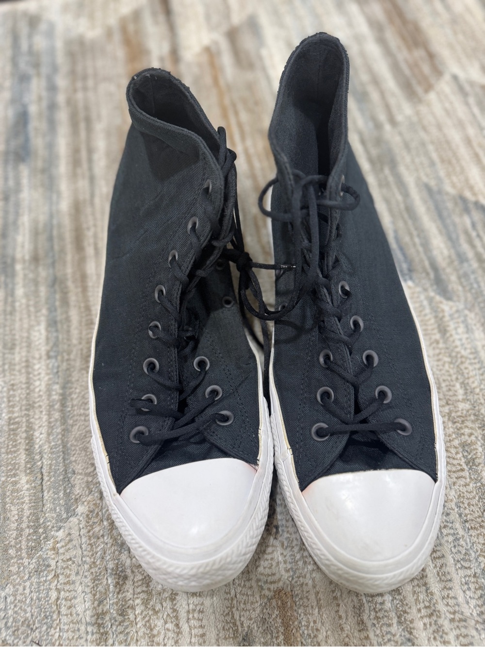 Classic Converse Black High-Top Canvas Sneakers - Women's